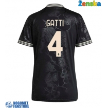 Juventus Federico Gatti #4 Rezervni Dres za Ženska 2025-26 Kratak Rukav